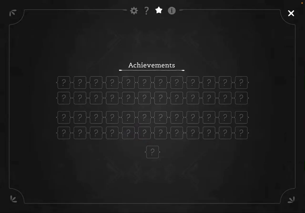 Servant of the Lake Steam achievements overlay with many goals listed