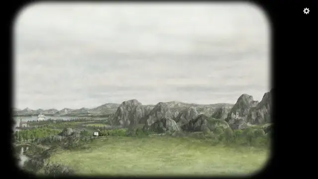 Servant of the Lake carriage leaving the Vanderboom house at the end of the recorded path